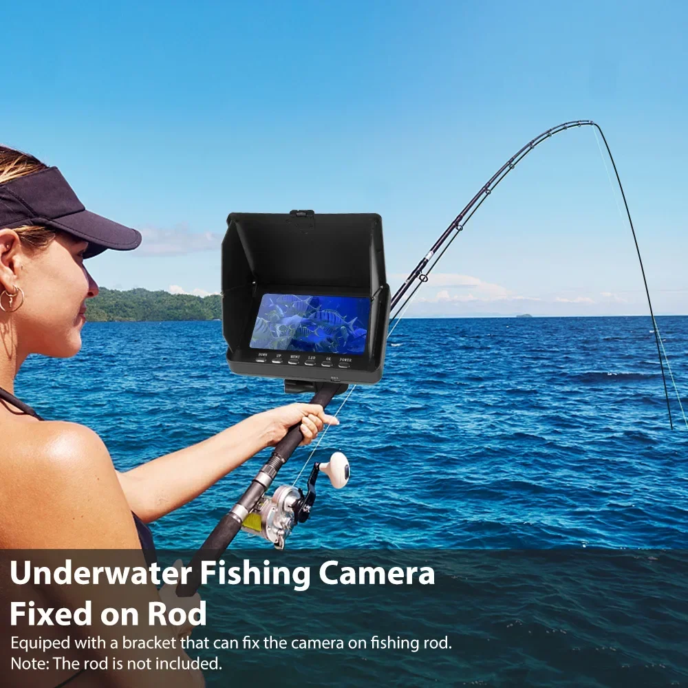 Underwater Fishing Camera - Buscador de peces pantalla LCD de