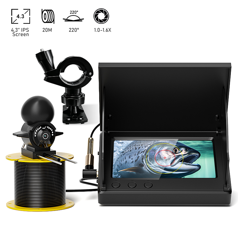 Underwater Fishing Camera - Buscador de Peces Portátil con Pantalla