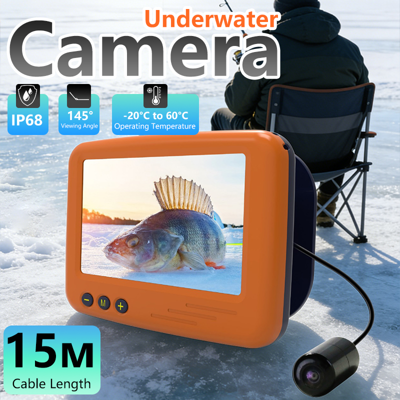 Underwater Fishing Camera - Cámara de Pesca Submarina con Pantalla