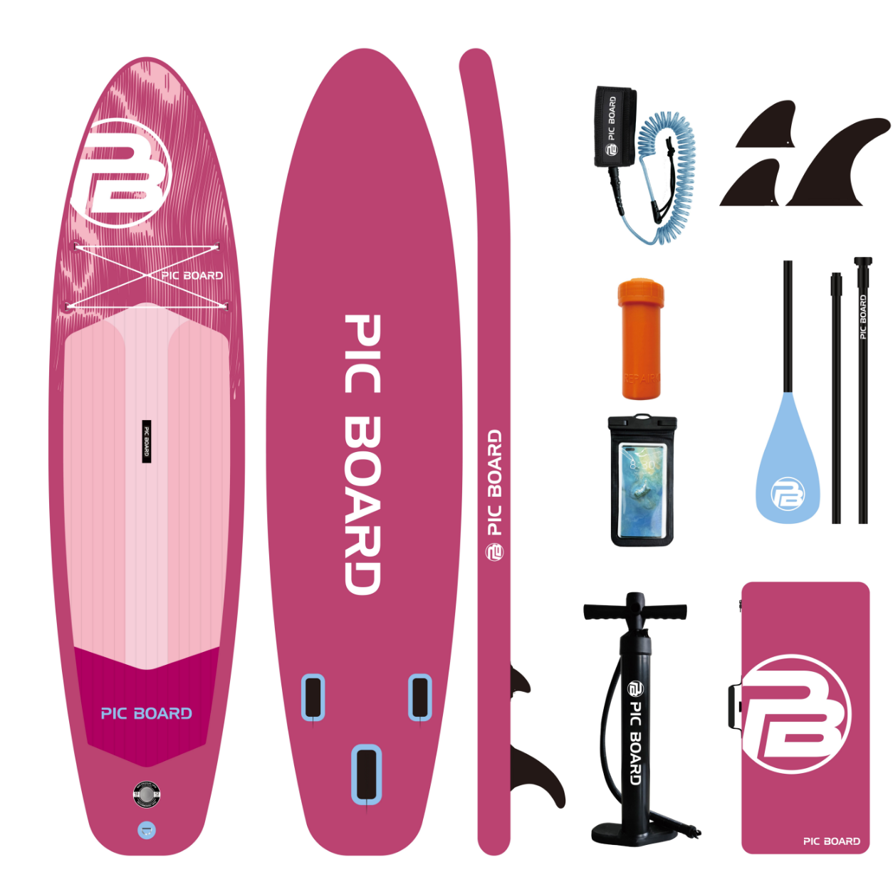 Fishing Equipment Stores - Tabla de Paddle Surf Inflable Impermeable