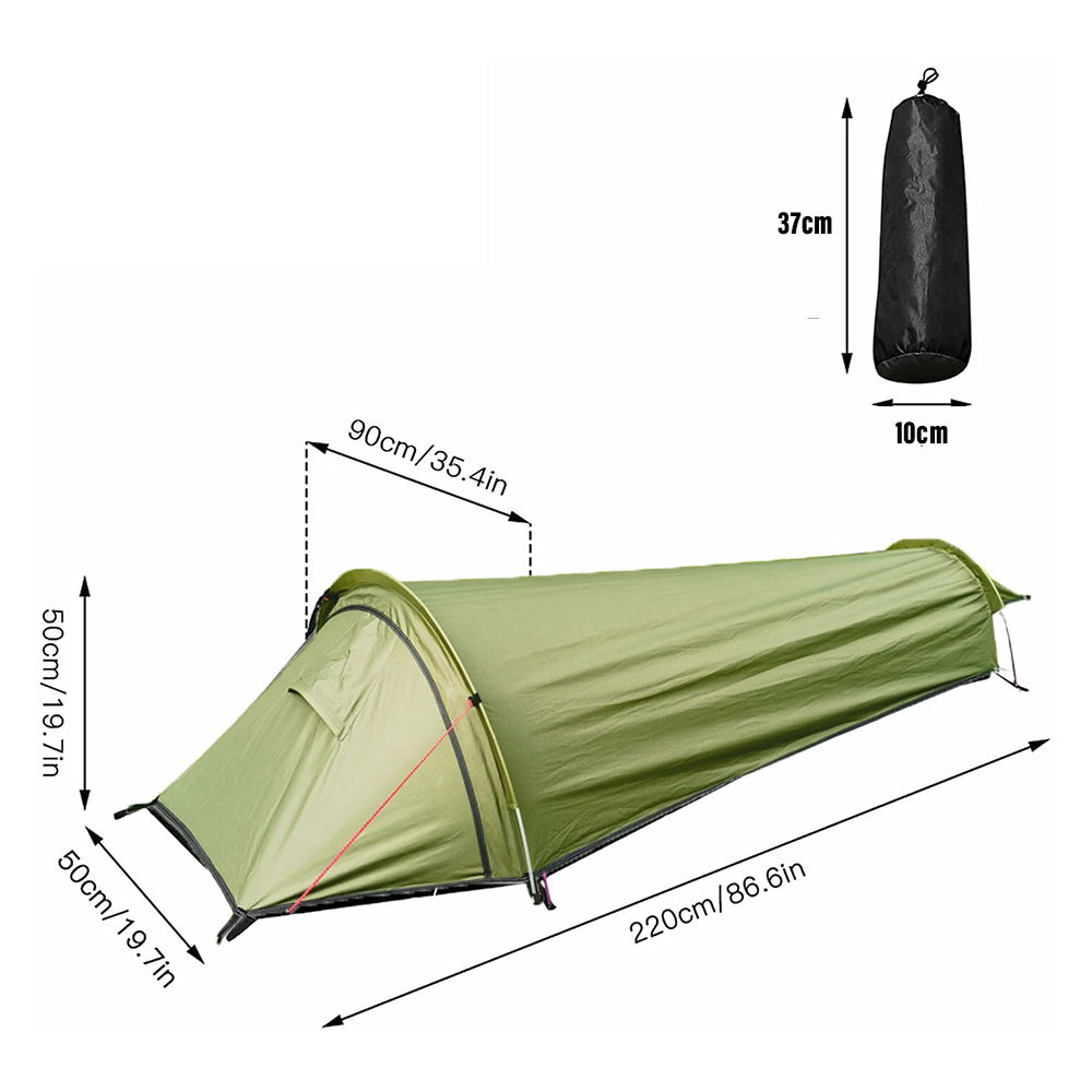 Fishing Equipment Needed - Tienda de campaña ultraligera de 850g