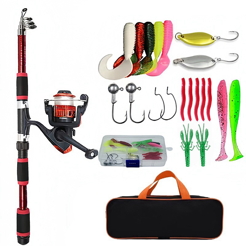 Fishing Equipment Online - Juego de caña de pescar, Kits