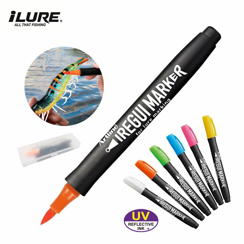Nuevo Lápiz de Pintura Fluores - Soft Plastic Lure reseña y precio