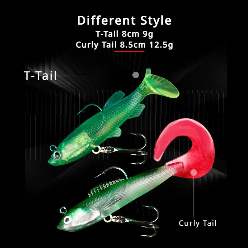 10 señuelos de pesca con cola  - Fishing Equipment Online reseña y precio