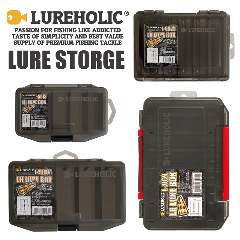 Caja de señuelos LUREHOLIC, ap - Soft Plastic Lure reseña y precio