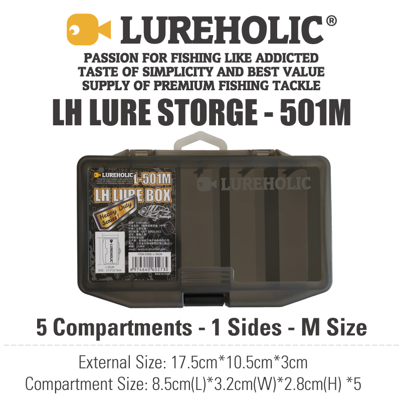 Caja de señuelos LUREHOLIC, ap - Soft Plastic Lure reseña y precio