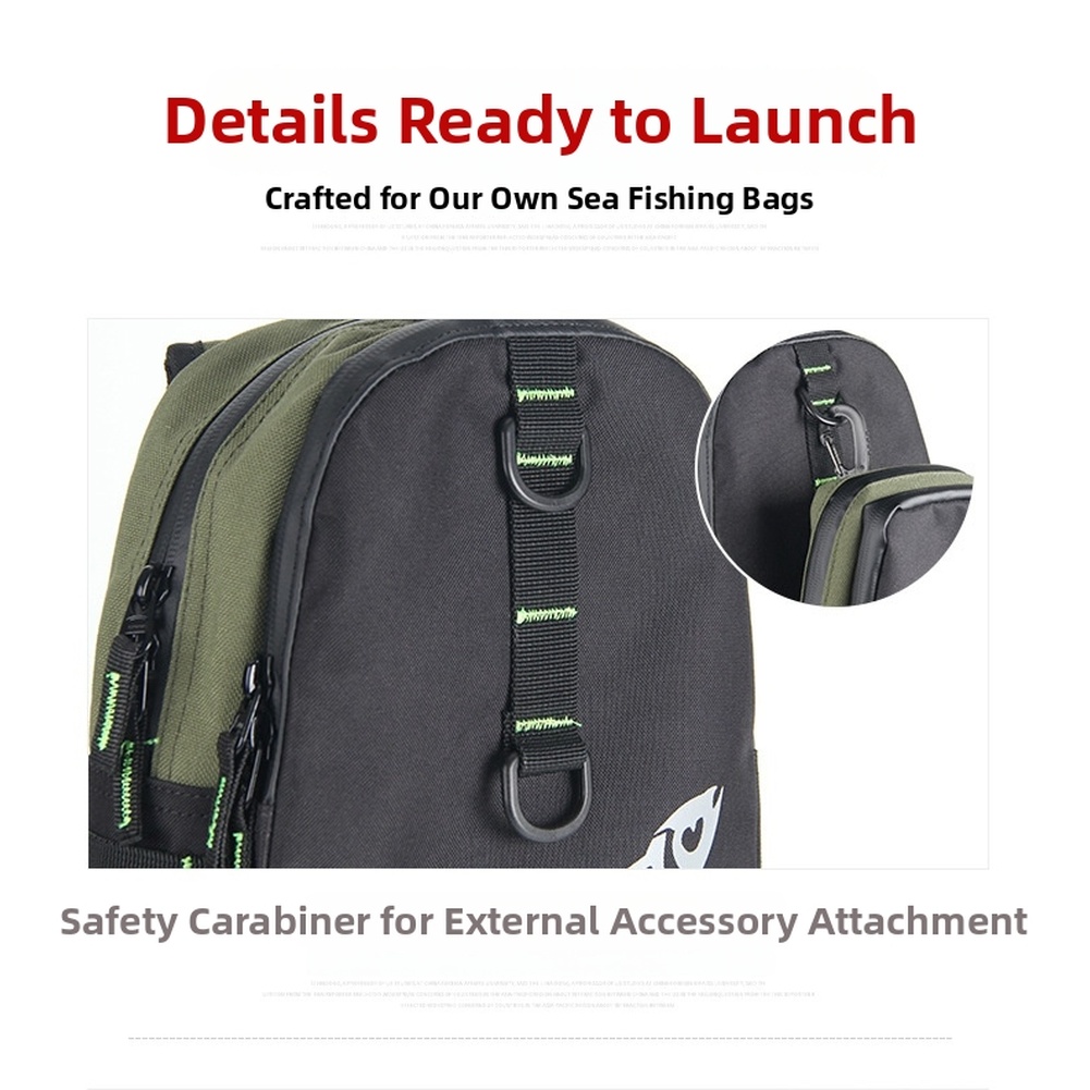 Bolsa Cruzada Ligera e Imperme - Fishing Pliers reseña y precio