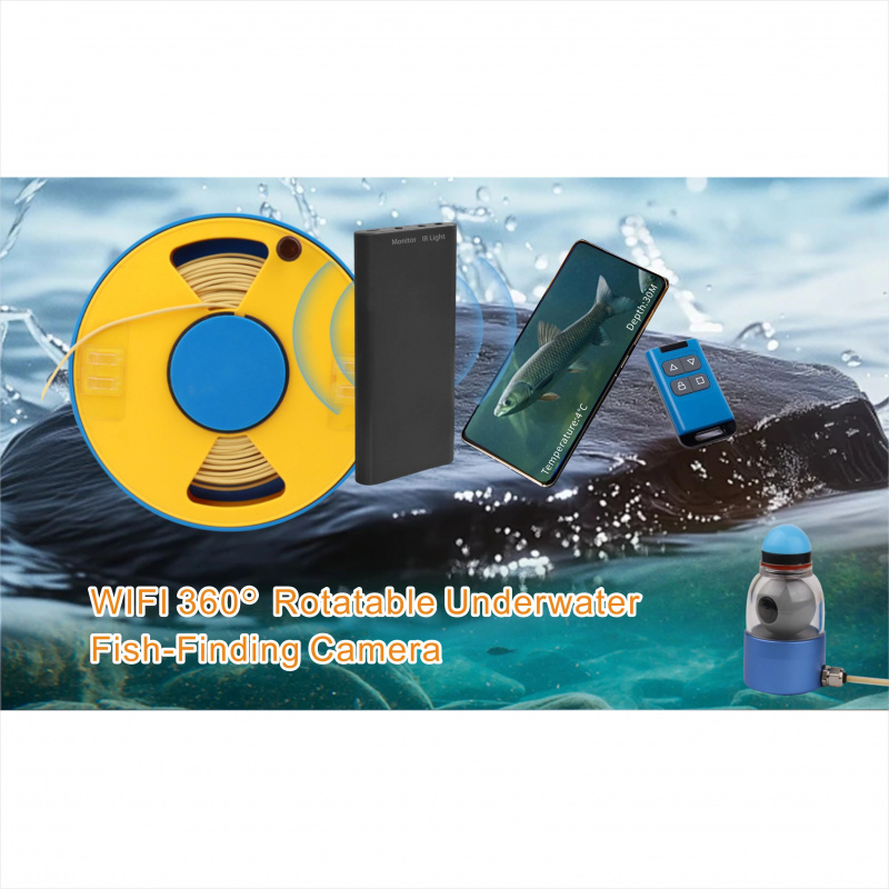 Cámara de Pesca Submarina, 360 - Underwater Fishing Camera reseña y precio