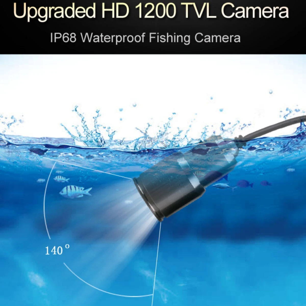 Cámara de pozo subacuática con - Underwater Fishing Camera reseña y precio
