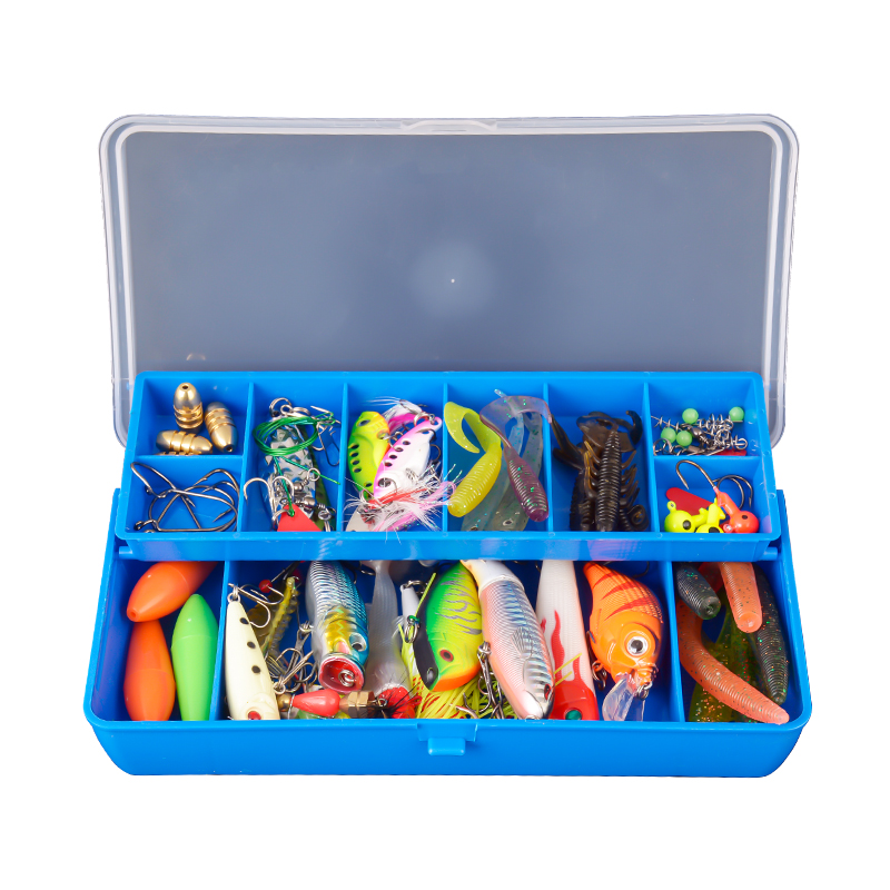 Caja de aparejos de pesca port - Soft Plastic Lure reseña y precio