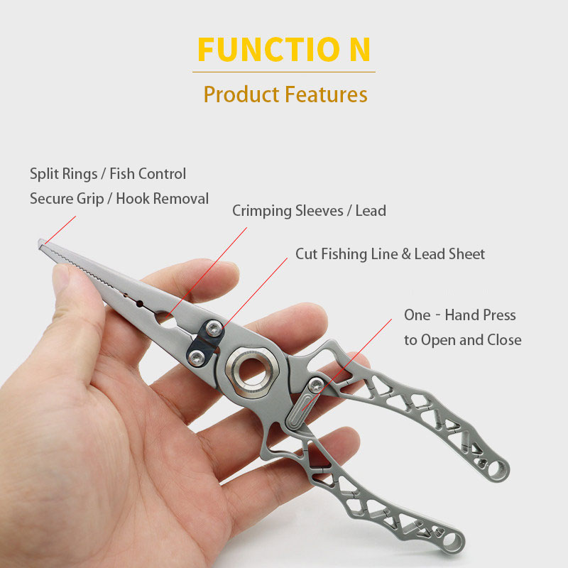 Alicates de Pesca Portátiles d - Fishing Pliers reseña y precio