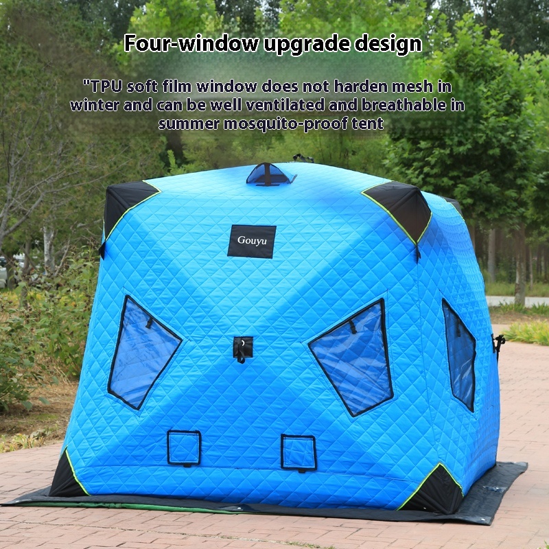 Tienda de pesca en hielo, equi - Fishing Equipment Needed reseña y precio