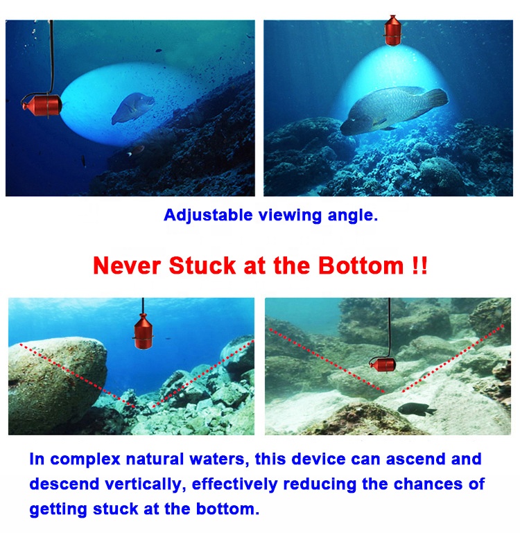 Detector de alta definición FP - Underwater Fishing Camera reseña y precio