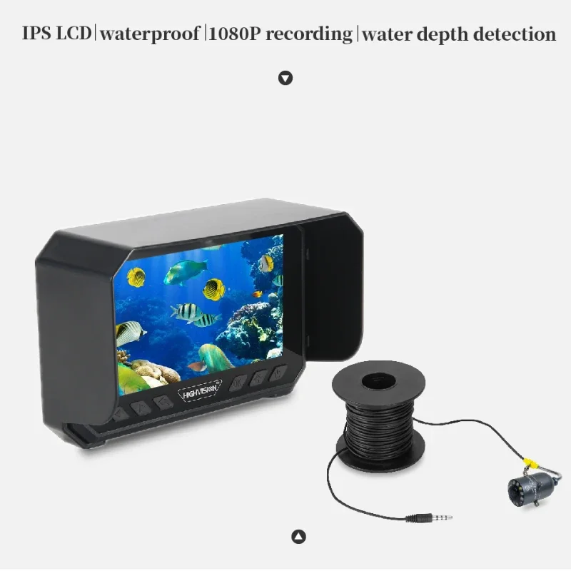 Cámara de pesca submarina de 5 - Underwater Fishing Camera reseña y precio