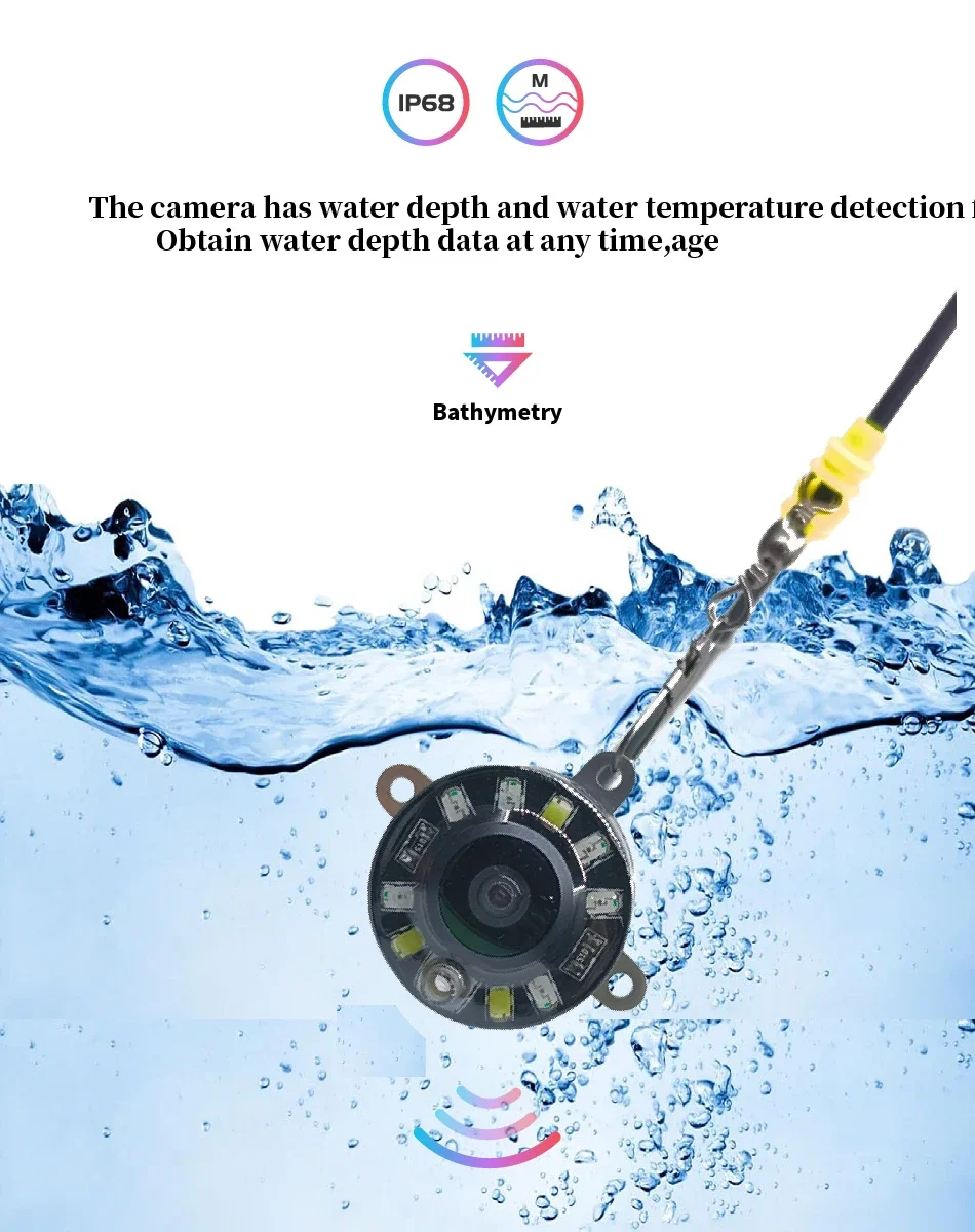Cámara de pesca submarina de 5 - Underwater Fishing Camera reseña y precio