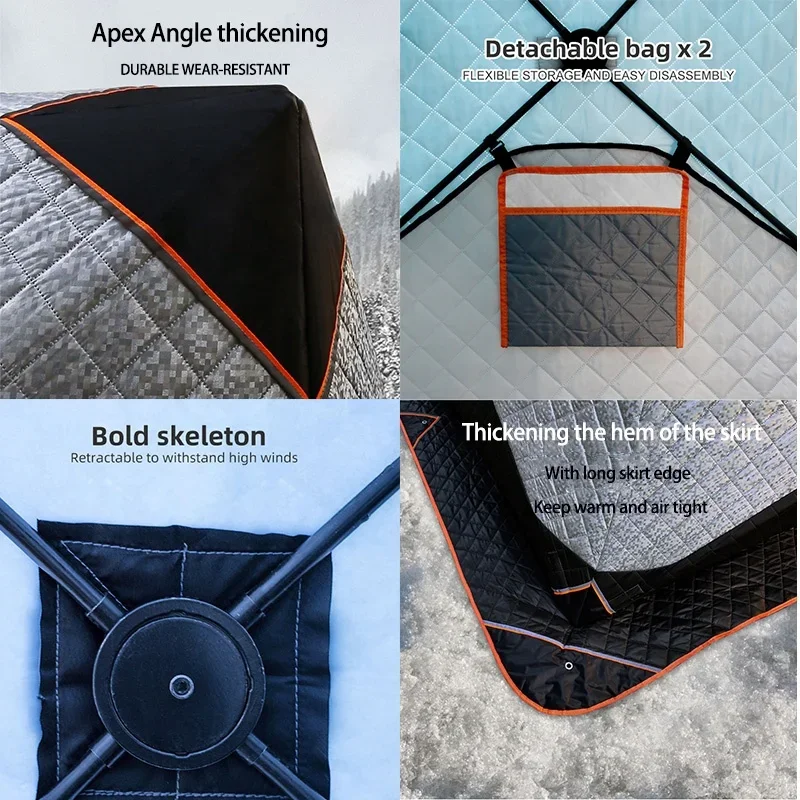 Carpa de sauna grande con aisl - Fishing Equipment Needed reseña y precio