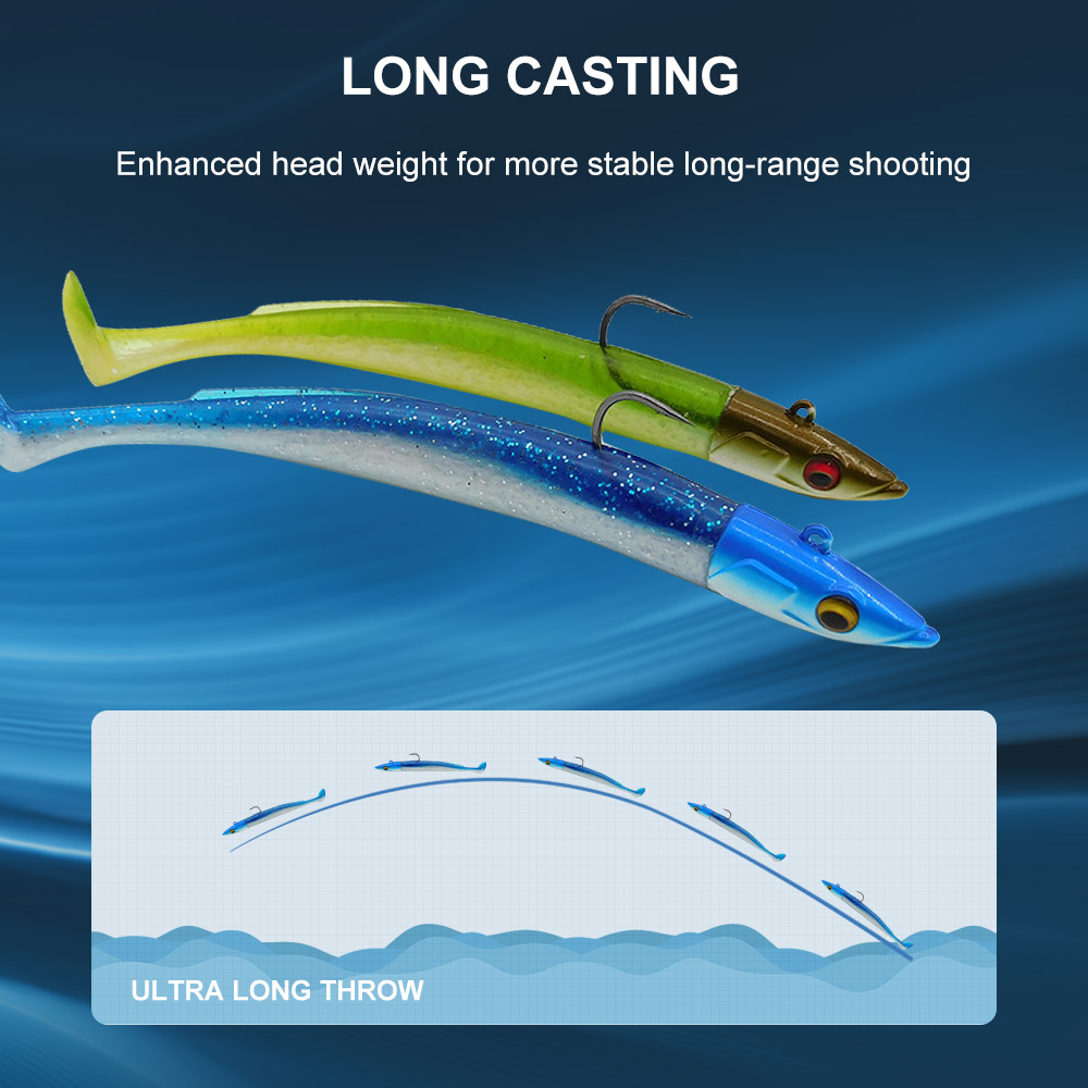 ESFISHING Señuelo de Pesca Bla - Soft Plastic Lure reseña y precio