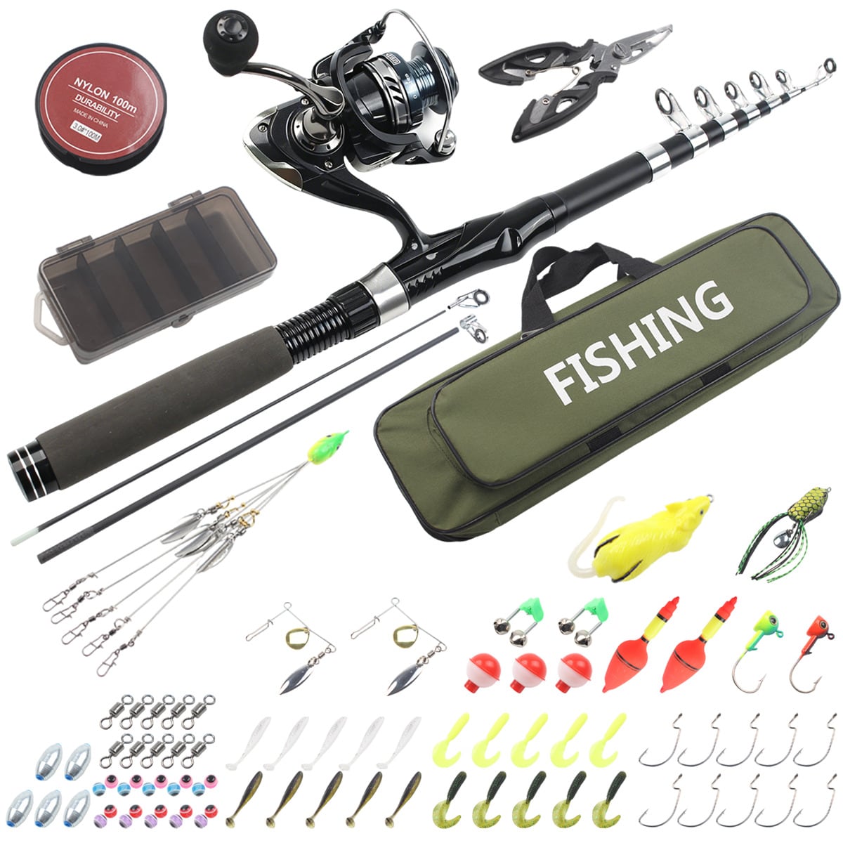 Kit combinado de caña de pesca - Fishing Equipment Online reseña y precio
